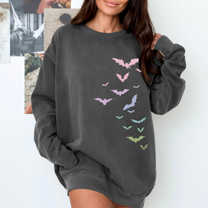 Flying Bats Pastel Sweatshirt