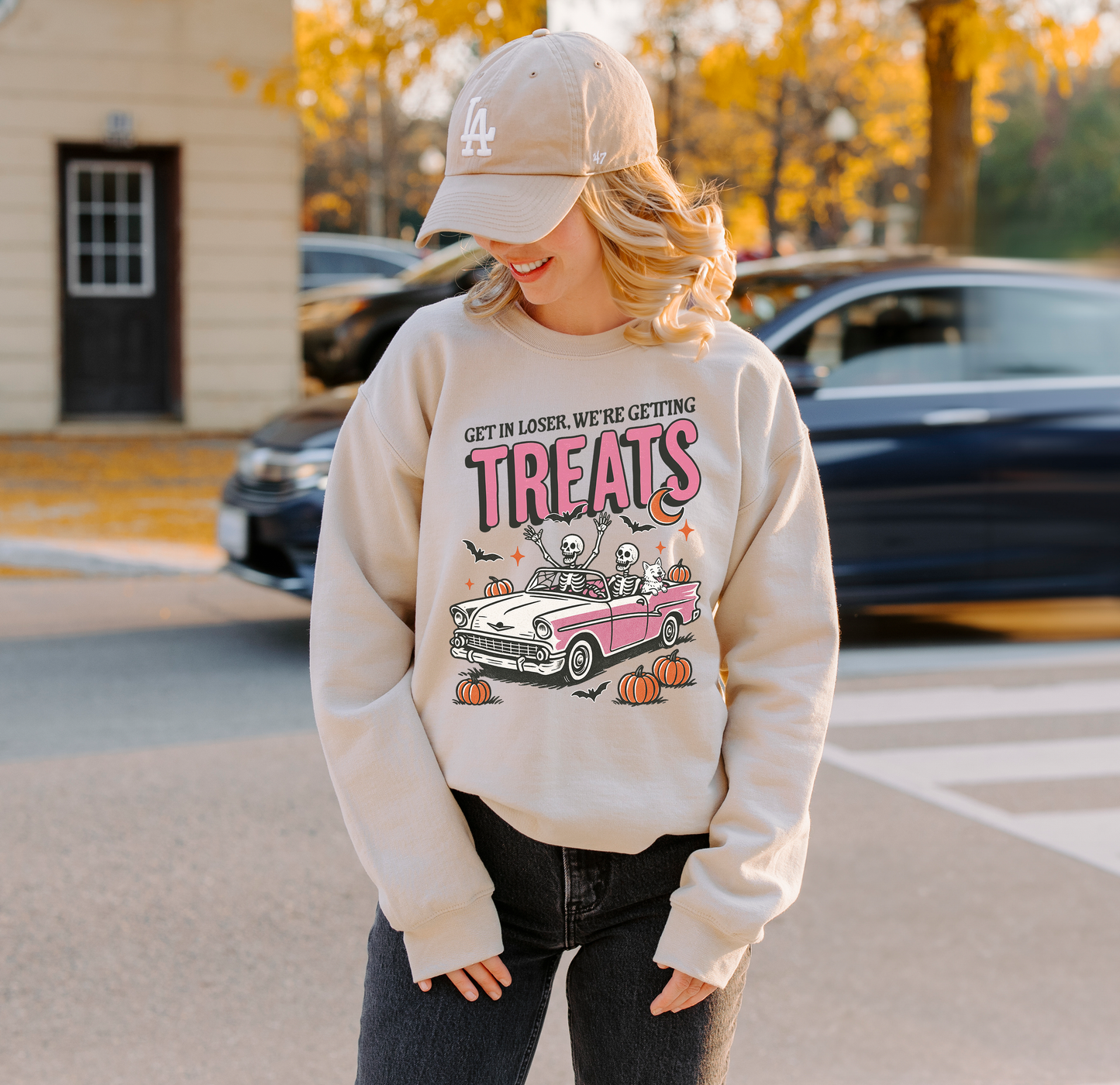 Get in Loser Treats Sweatshirt