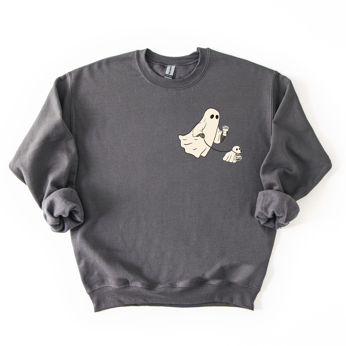 Ghoul's Pocket Print Sweatshirt