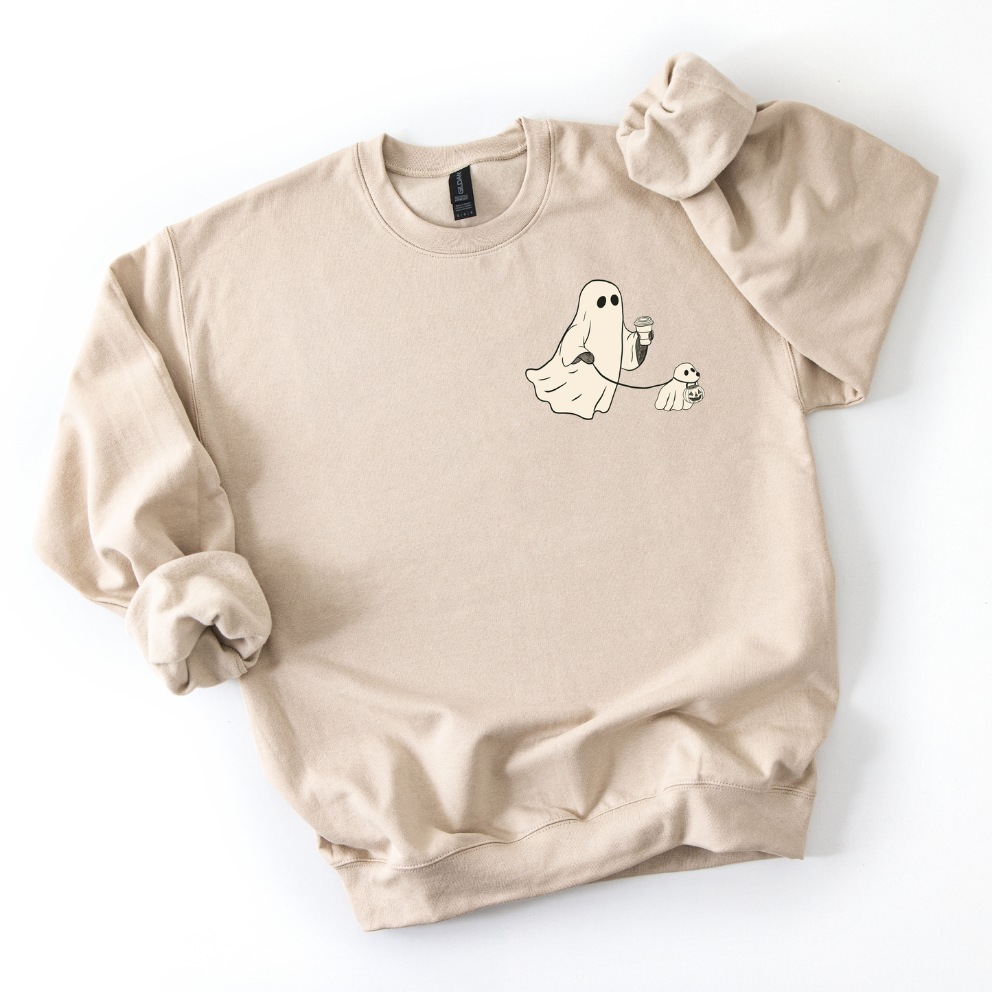 Ghoul's Pocket Print Sweatshirt