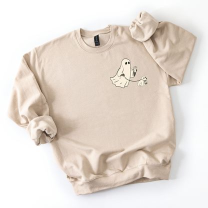 Ghoul's Pocket Print Sweatshirt