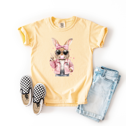 Pink Bunny Tee | Minis