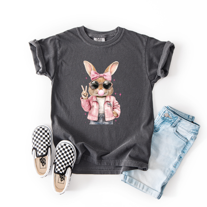Pink Bunny Tee | Minis