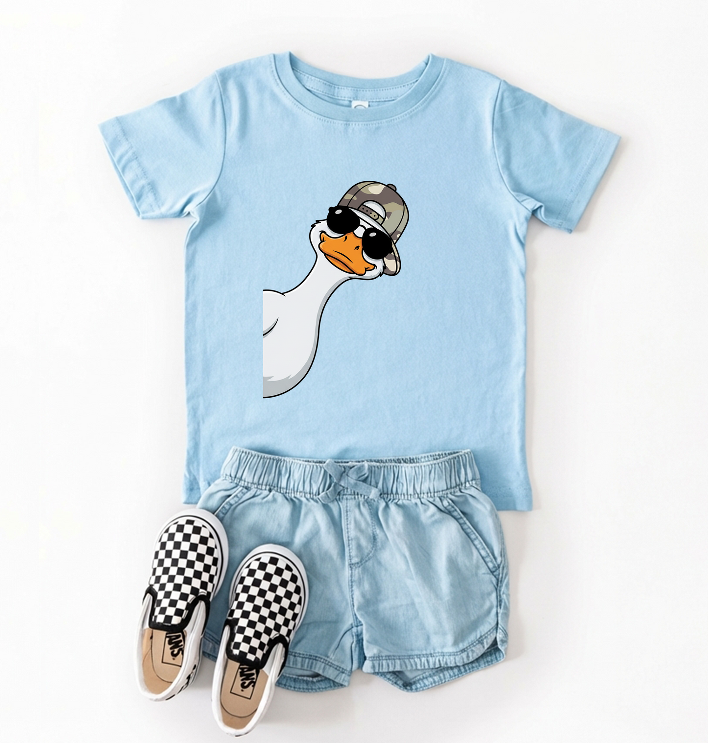 Peeking Goose Tee | Minis