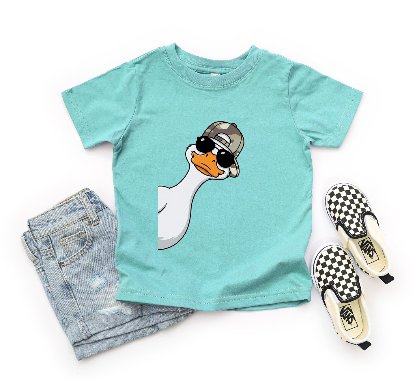 Peeking Goose Tee | Minis