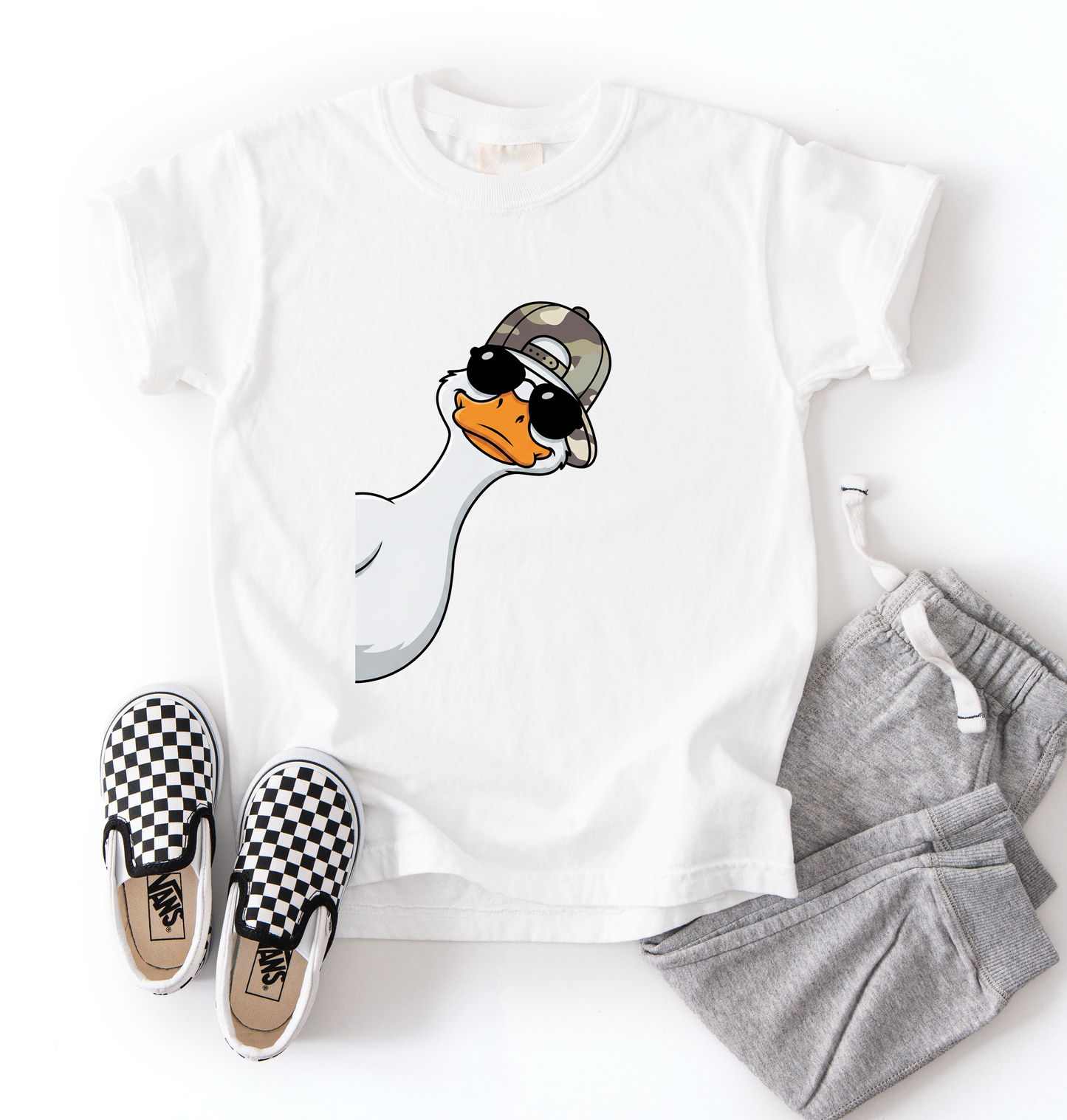Peeking Goose Tee | Minis