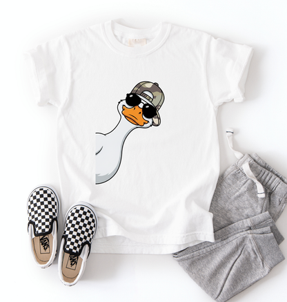 Peeking Goose Tee | Minis