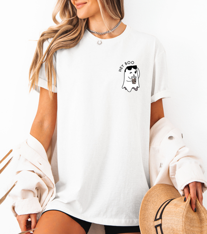 Hey Boo Iced Coffee Tee
