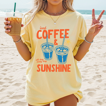 Iced Coffee & Sunshine Tee