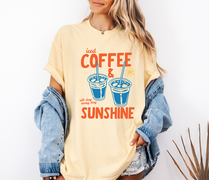Iced Coffee & Sunshine Tee