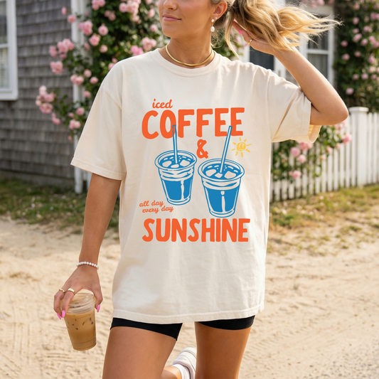 Iced Coffee & Sunshine Tee