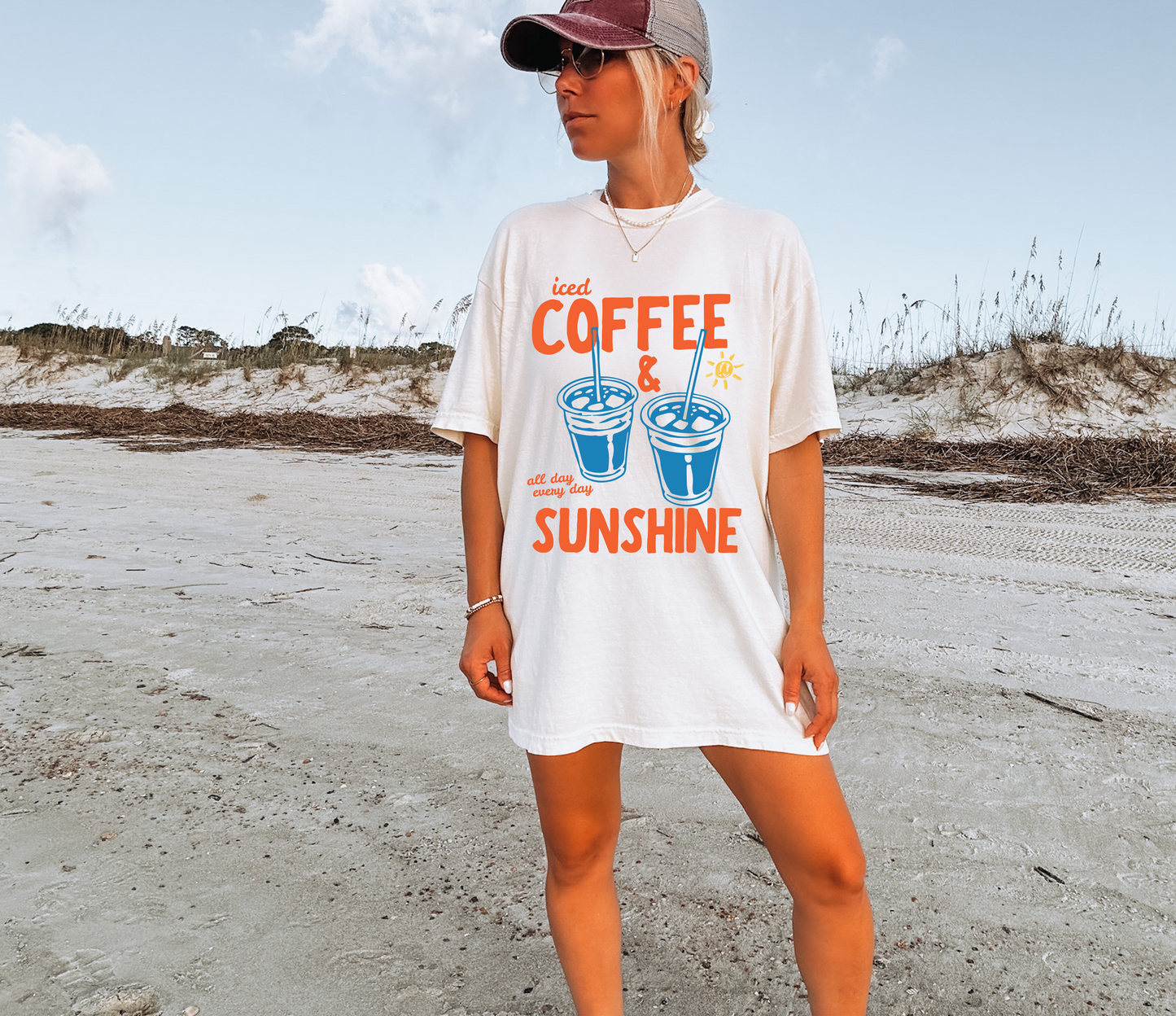 Iced Coffee & Sunshine Tee