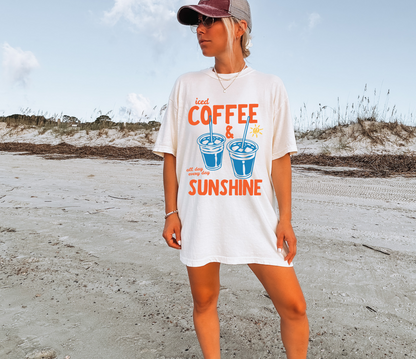 Iced Coffee & Sunshine Tee