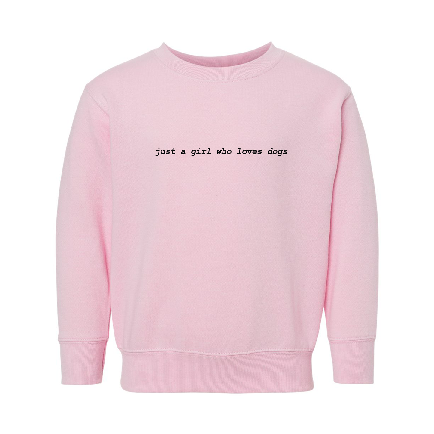 Just a Girl Youth Sweatshirt | Minis
