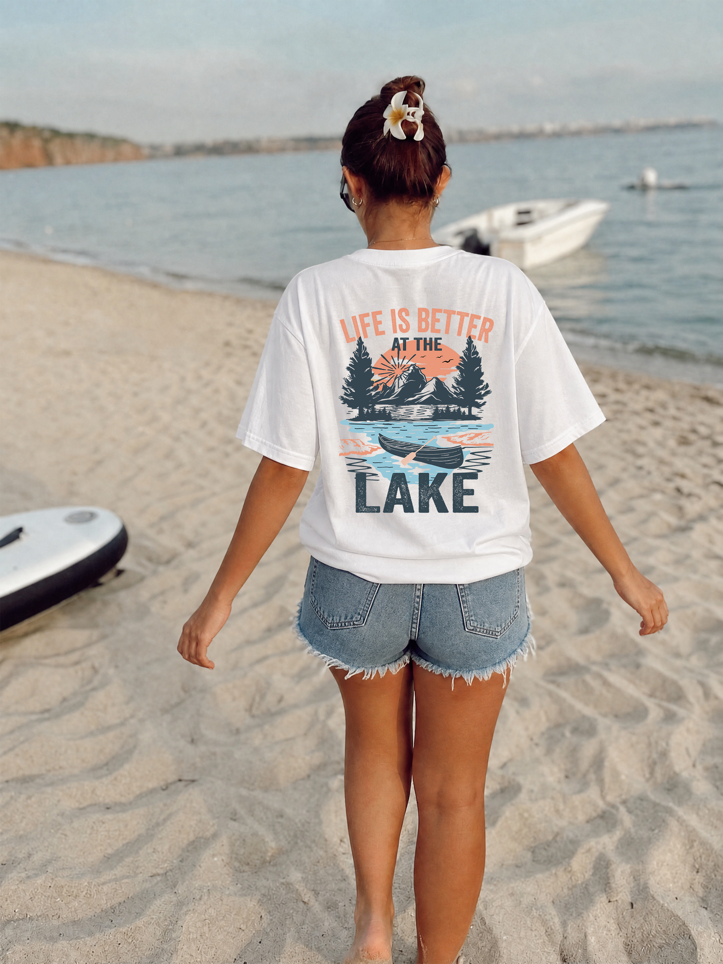 On Lake Time Tee