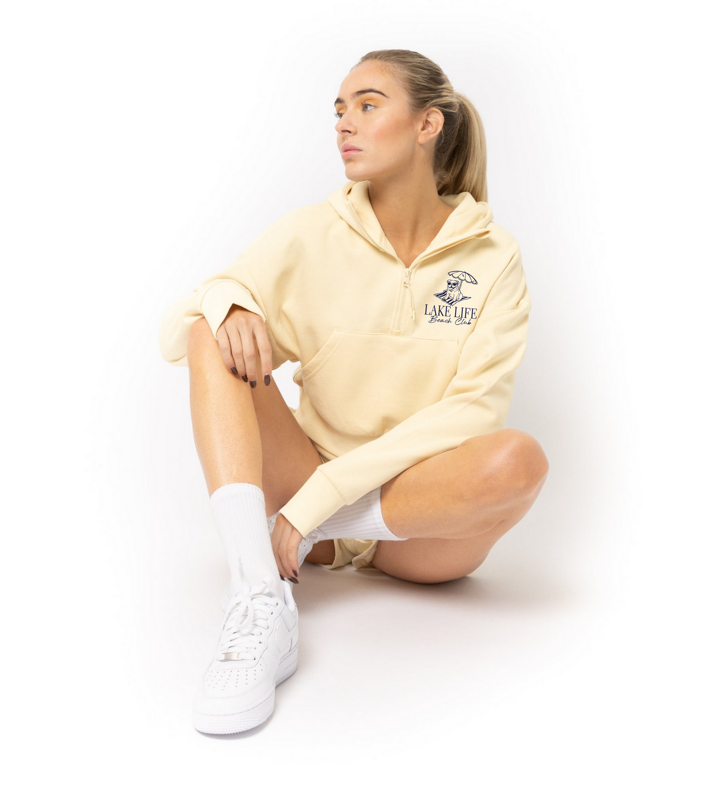Lake Life Crop Hoodie