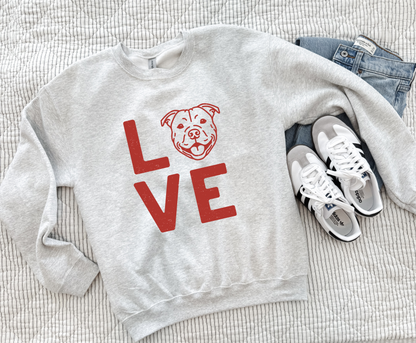 Dog Breed Love Sweatshirts