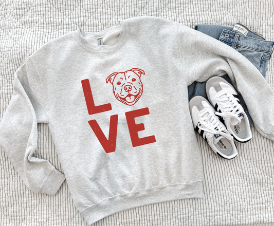 Dog Breed Love Sweatshirts
