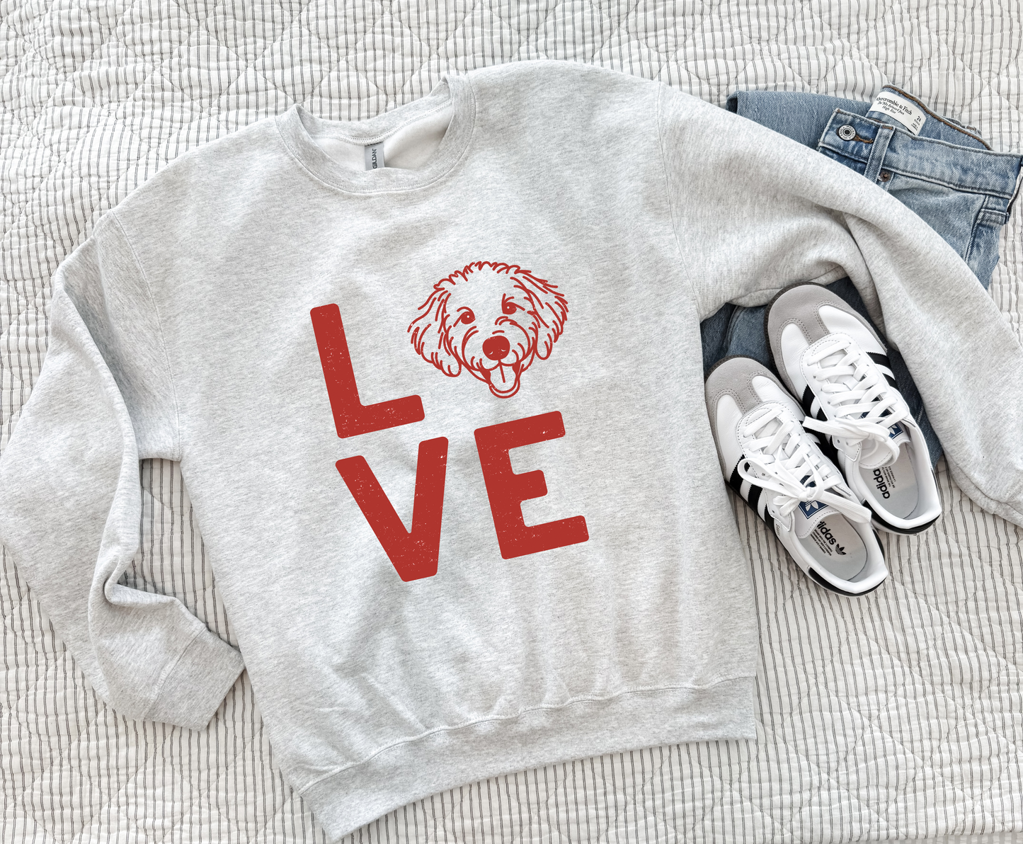 Dog Breed Love Sweatshirts