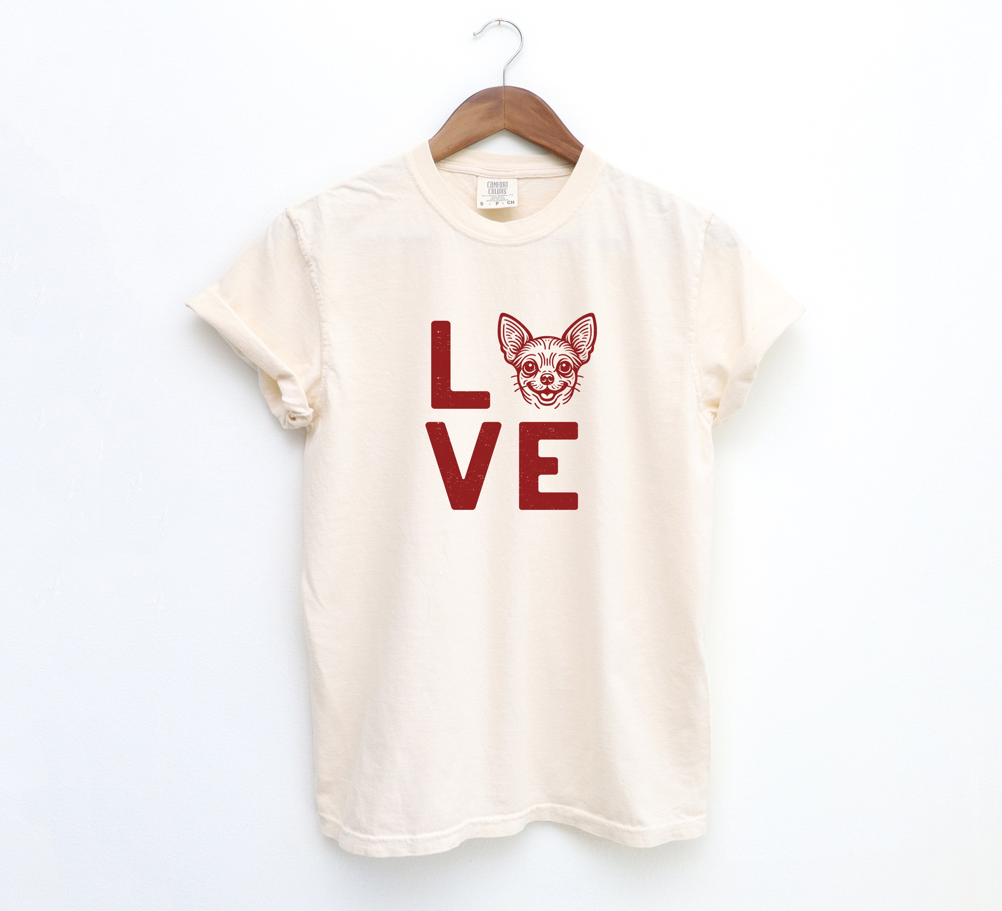 LOVE Distressed Tee