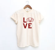 LOVE Distressed Tee