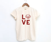 LOVE Distressed Tee