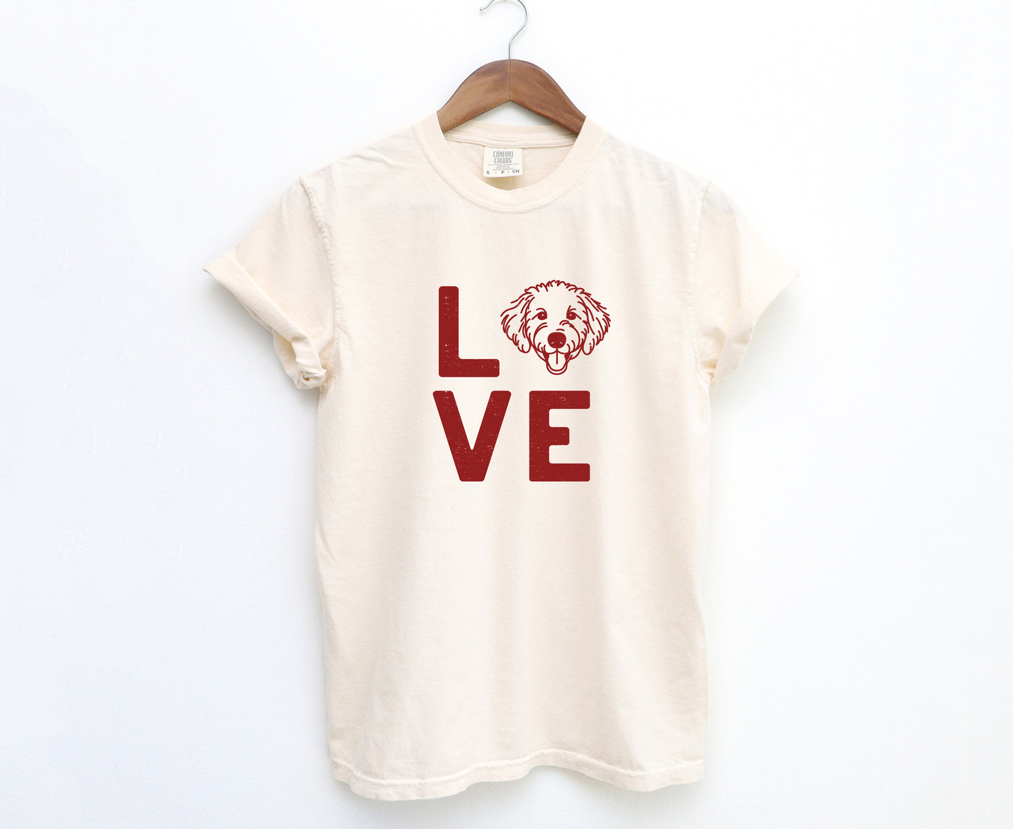 LOVE Distressed Tee