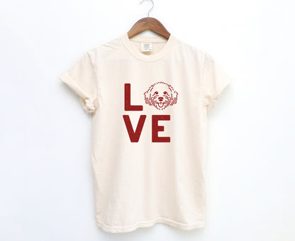 LOVE Distressed Tee