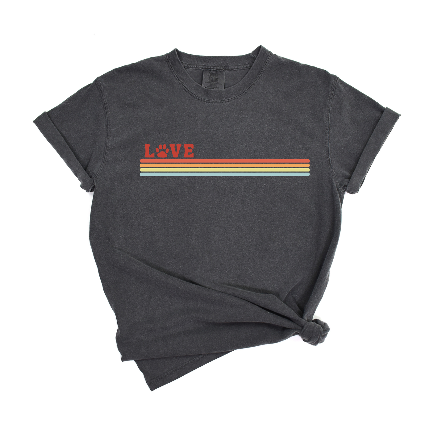 Love Paw Stripe Tee