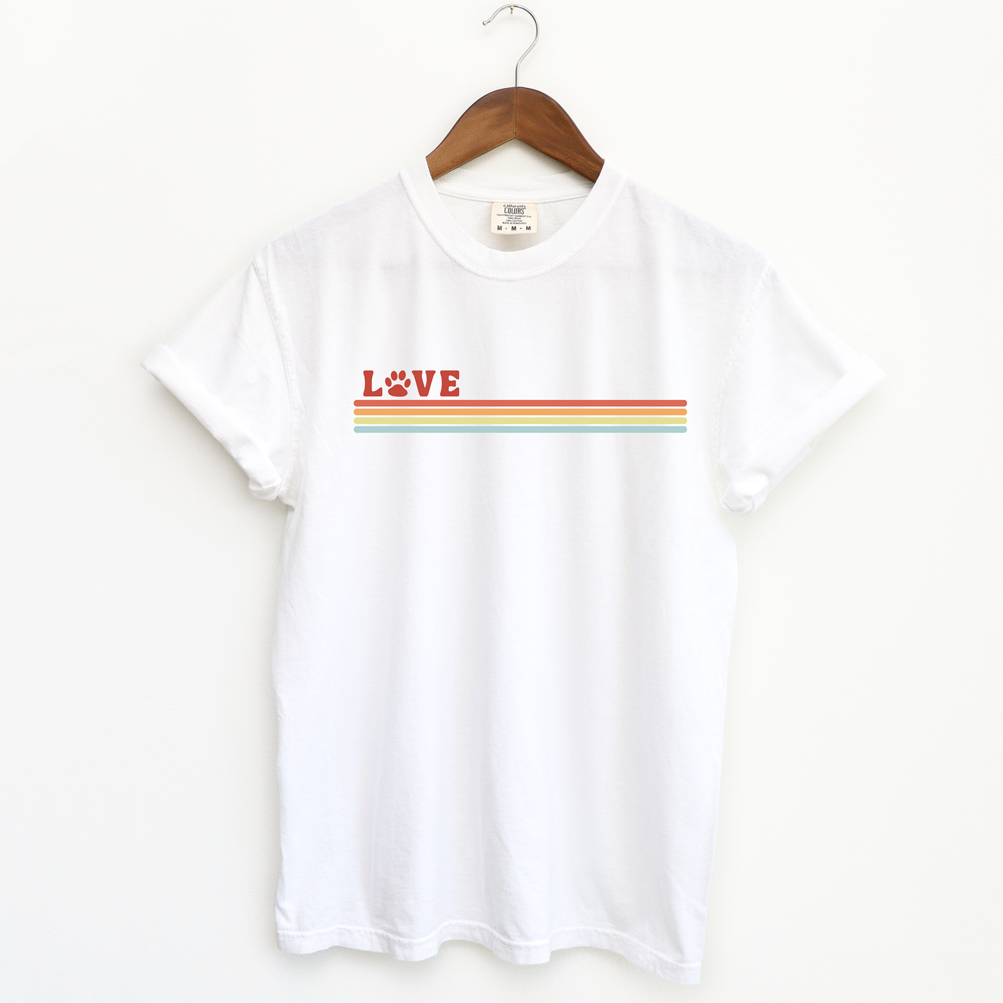 Love Paw Stripe Tee