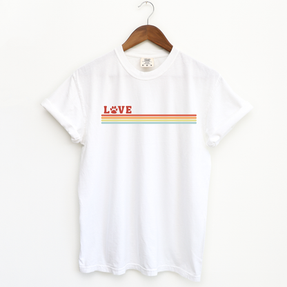 Love Paw Stripe Tee
