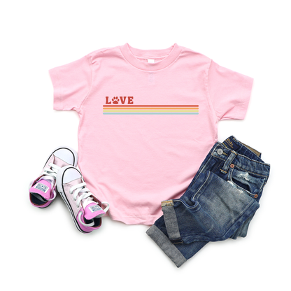 Love Paw Stripe Tee | Minis