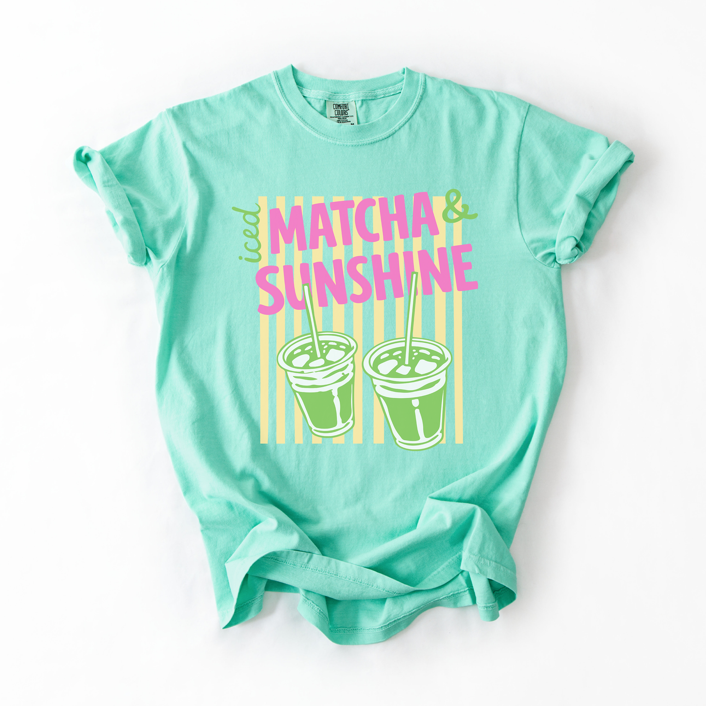 Iced Matcha & Sunshine Tee