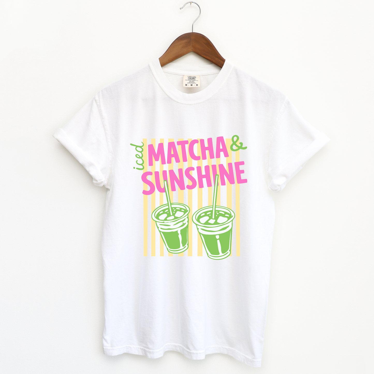 Iced Matcha & Sunshine Tee