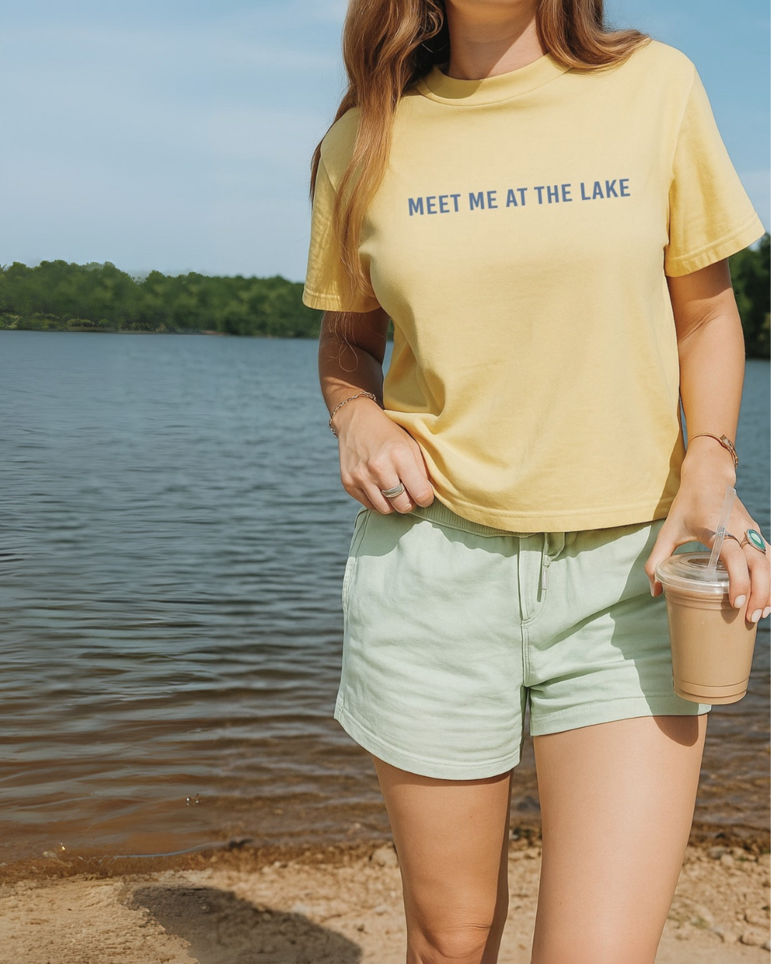 Meet Me at the Lake Boxy Tee