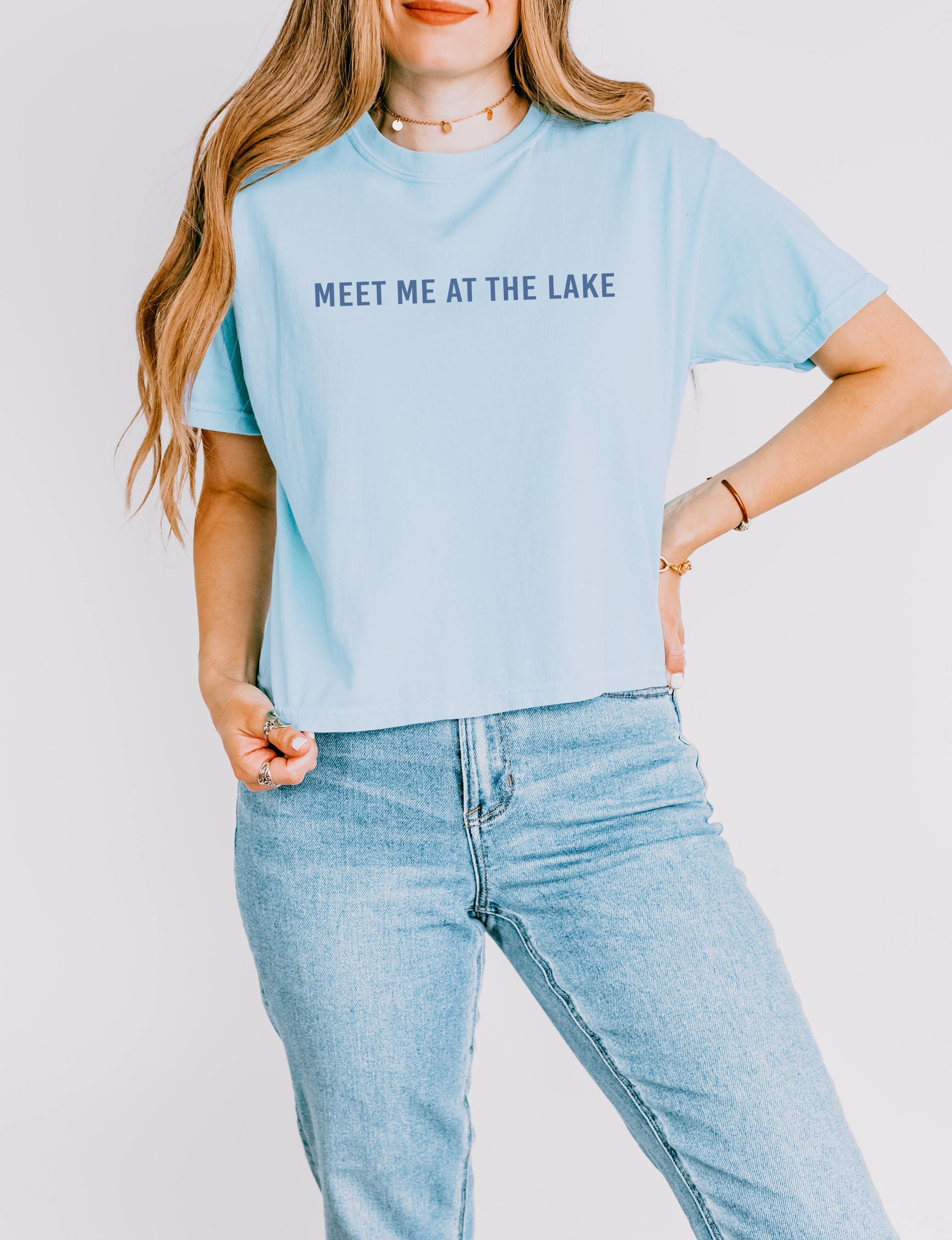 Meet Me at the Lake Boxy Tee