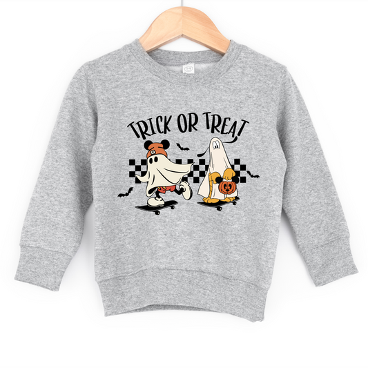 Skateboard Mickey Sweatshirt | Minis