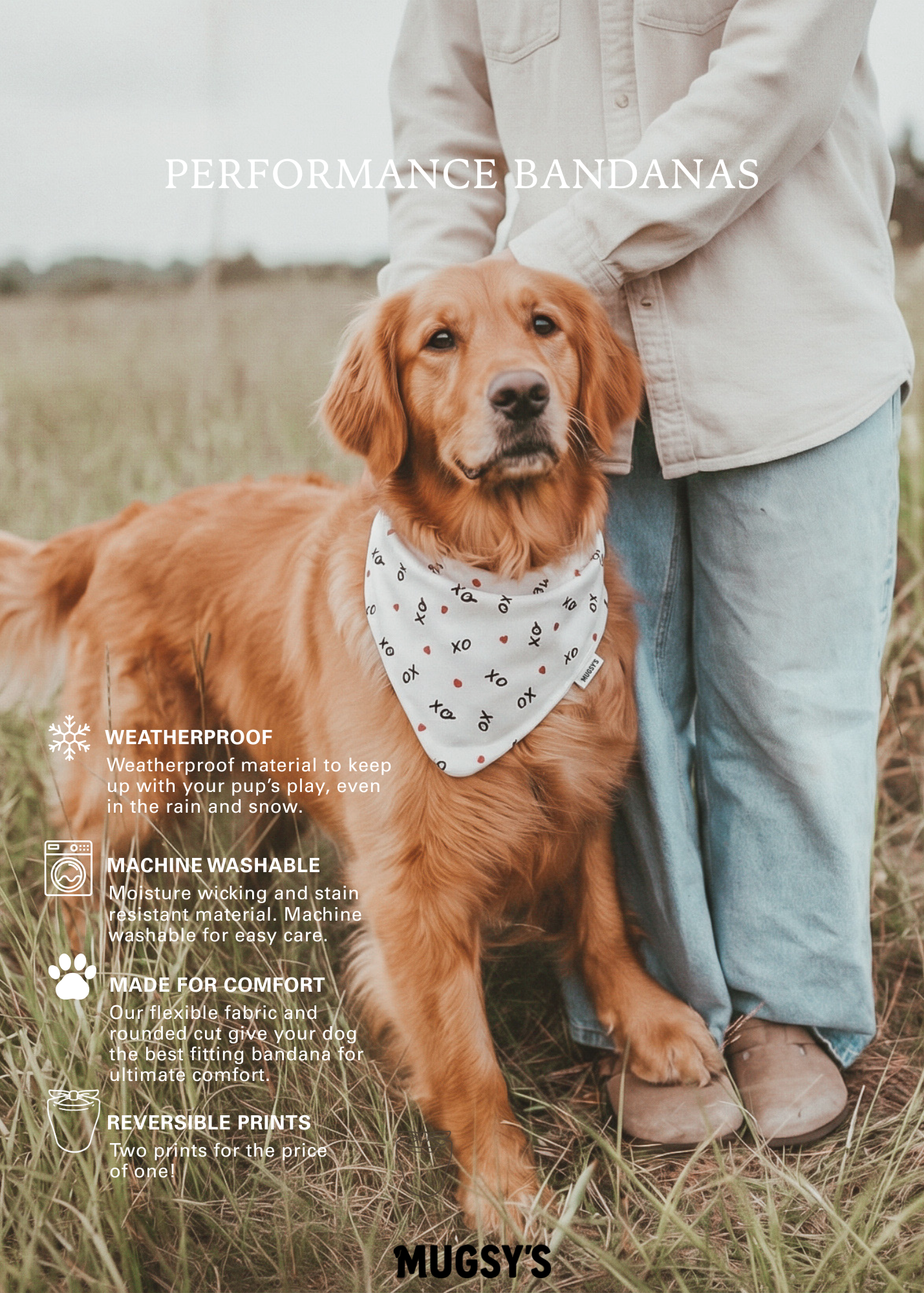 Forest Love - Performance Dog Bandana