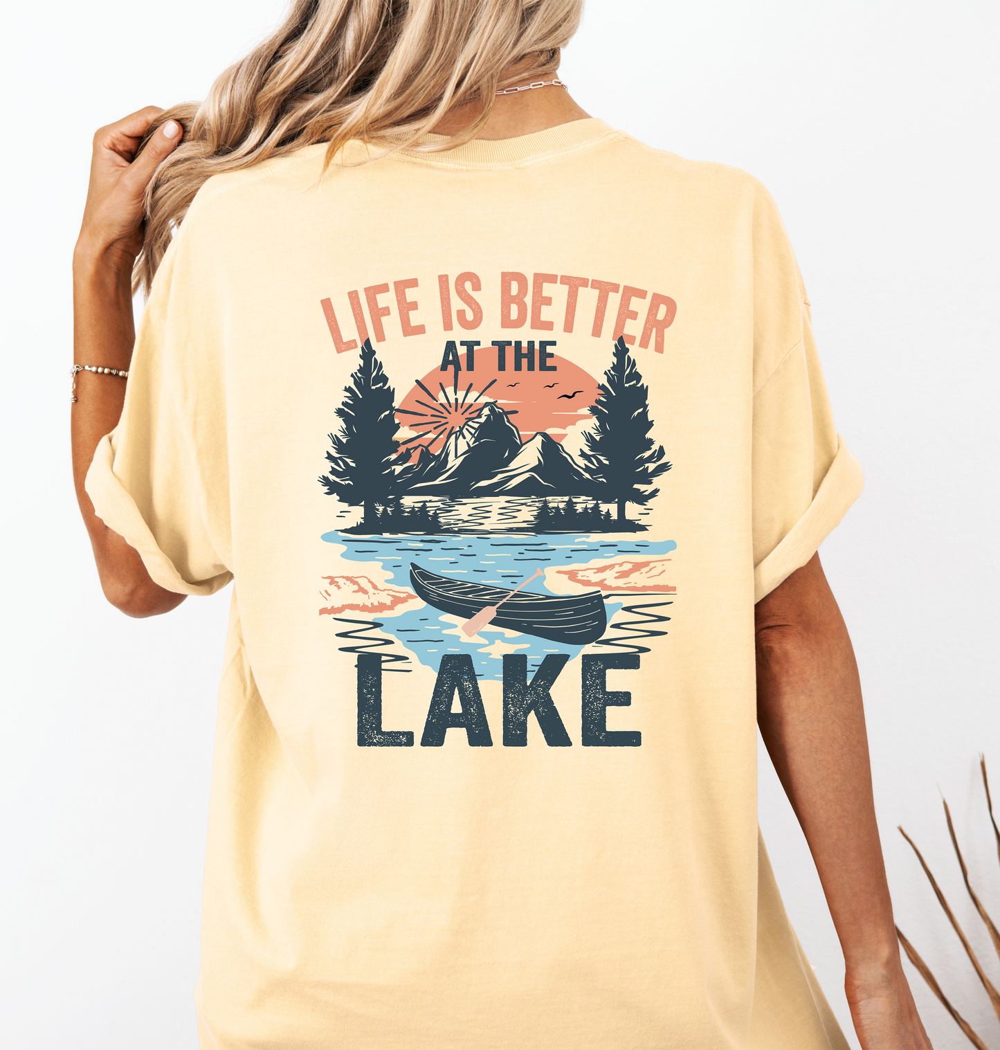 On Lake Time Tee