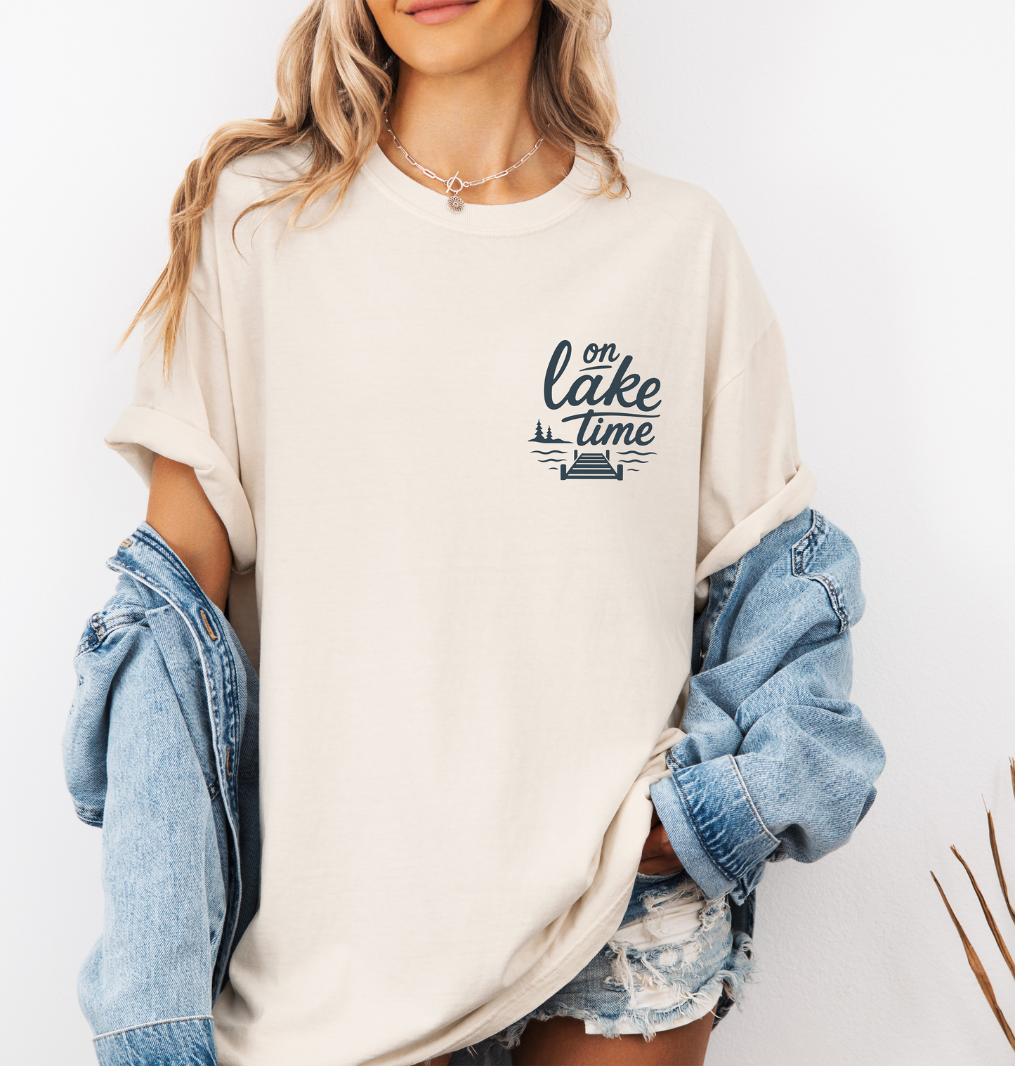 On Lake Time Tee