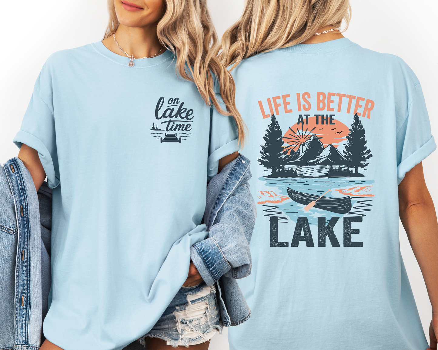 On Lake Time Tee