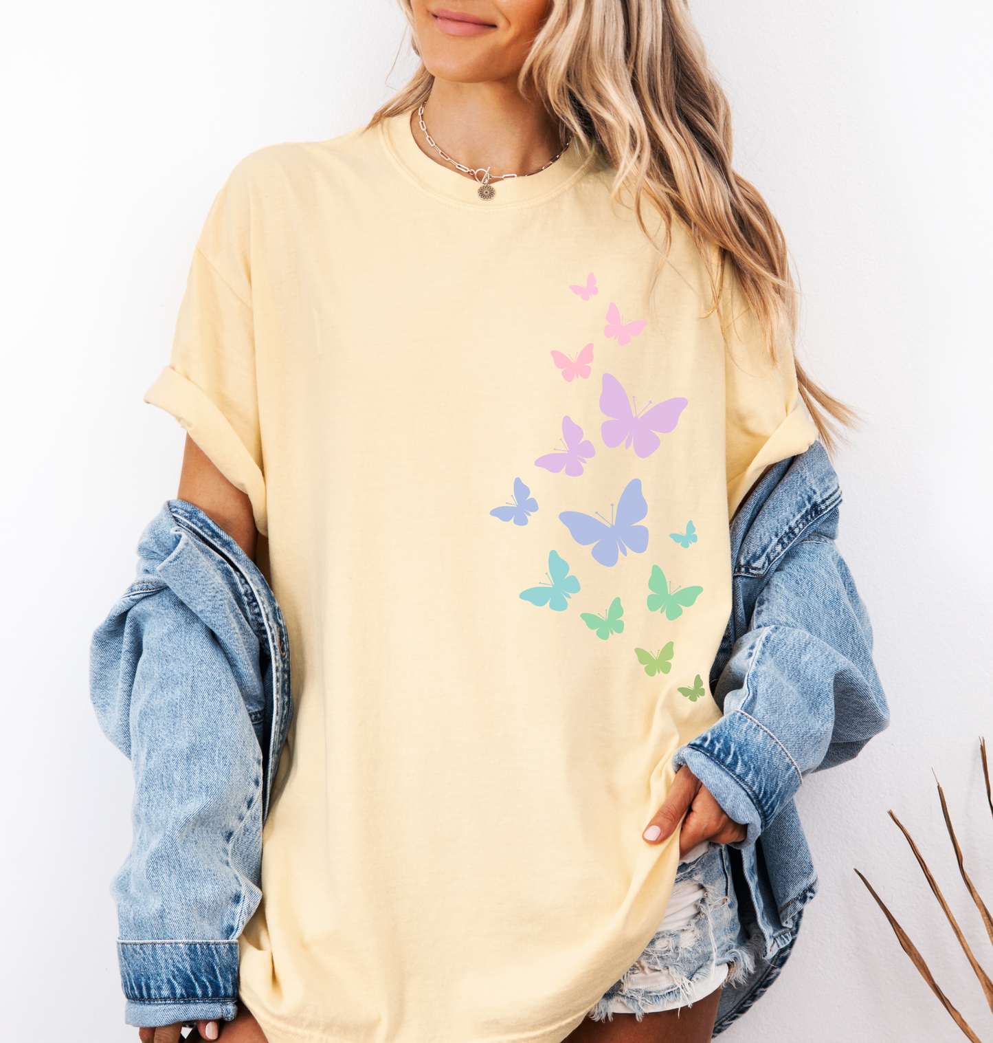 Pastel Butterfly Tee