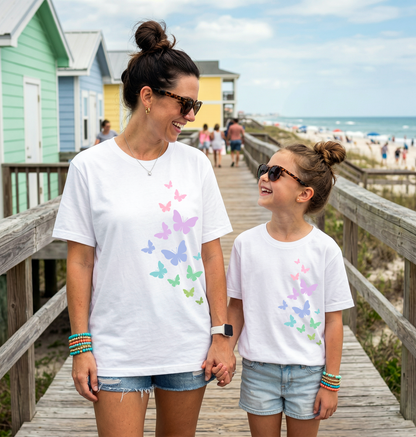 Pastel Butterfly Tee