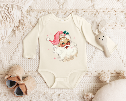 Vintage Pink Santa | Minis