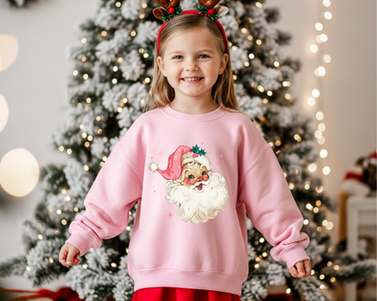 Vintage Pink Santa | Minis