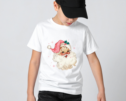 Vintage Pink Santa | Minis