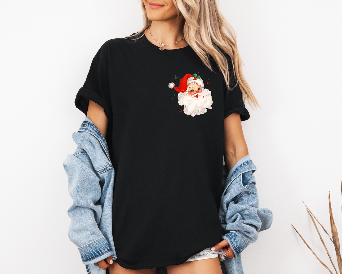 Vintage Red Santa Tee