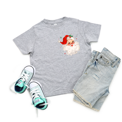 Red Vintage Santa Tee | Minis