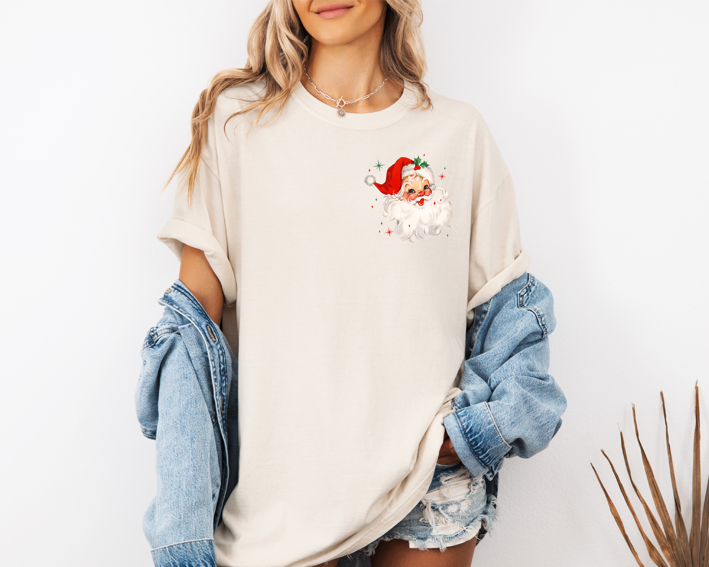 Vintage Red Santa Tee