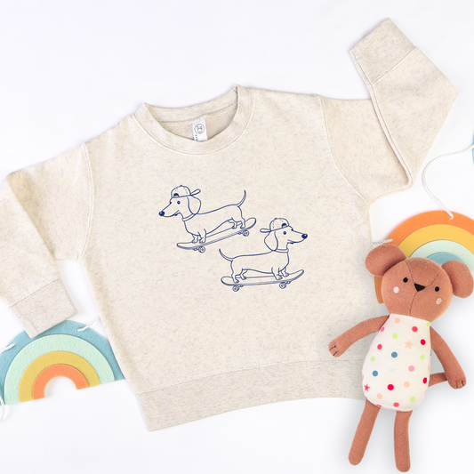Skater Pups Sweatshirt | Minis